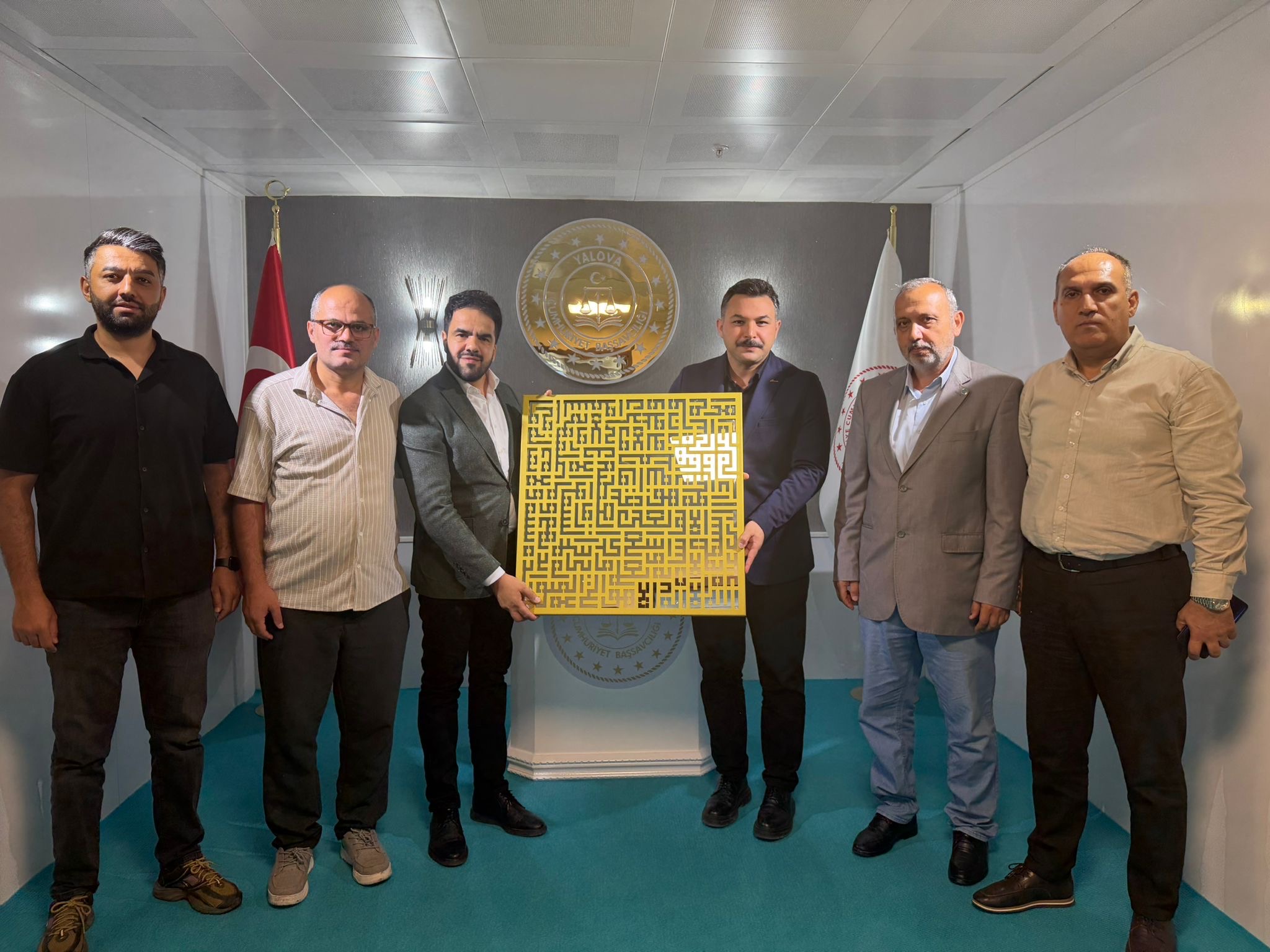 Memur-Sen Yalova’dan Başsavcı Büyükyurt ve Başsavcı Vekili Avcı’ya Hayırlı Olsun Ziyareti