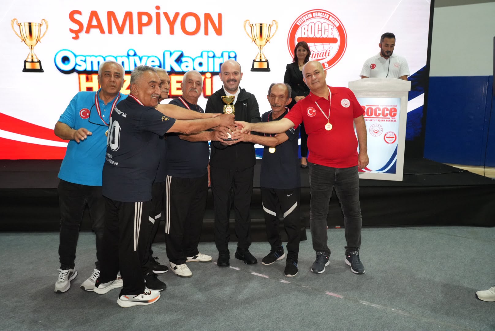 Huzur Bocce Ligi’nde Şampiyonluk Osmaniye Huzurevi’nin Oldu