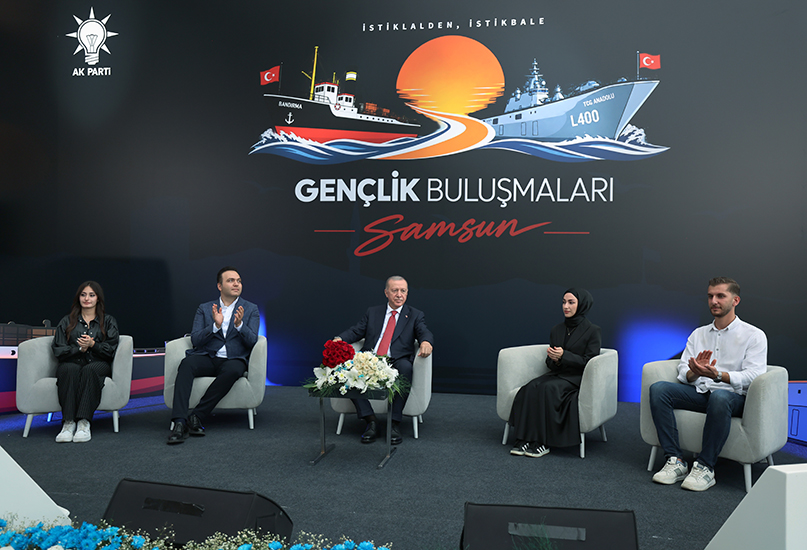 Cumhurbaşkanı Erdoğan Samsun’da Gençlerle Buluştu: Türkiye Artık Bölgeye Ağırlığını Koydu