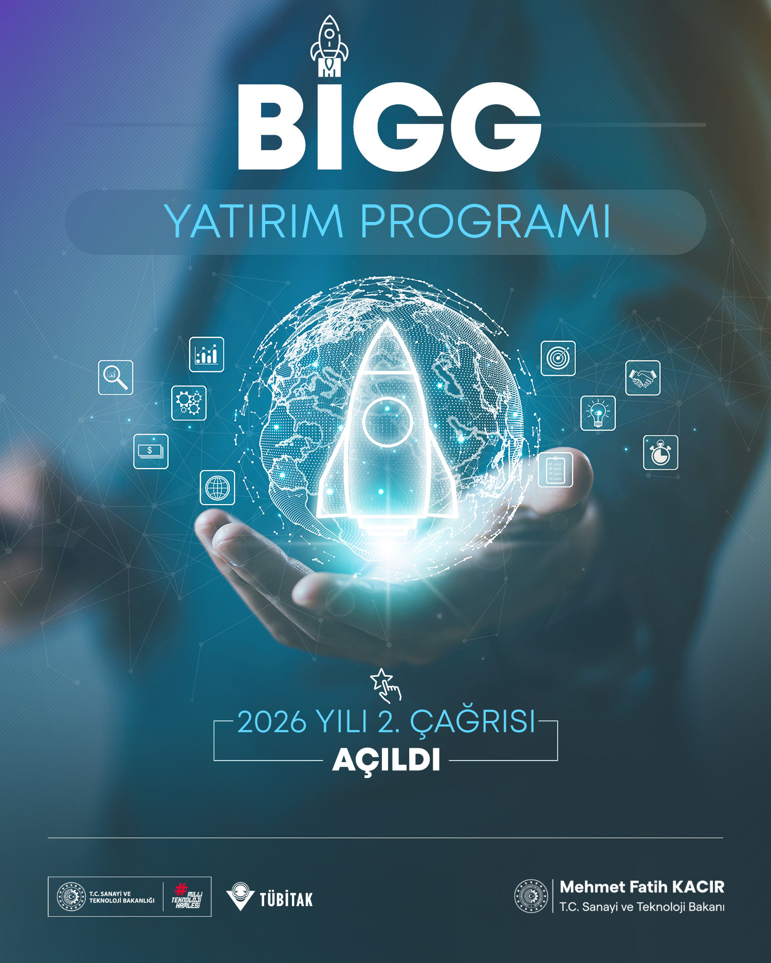 Bakan Kacır Duyurdu: TÜBİTAK BiGG 2’nci Çağrısı Başladı