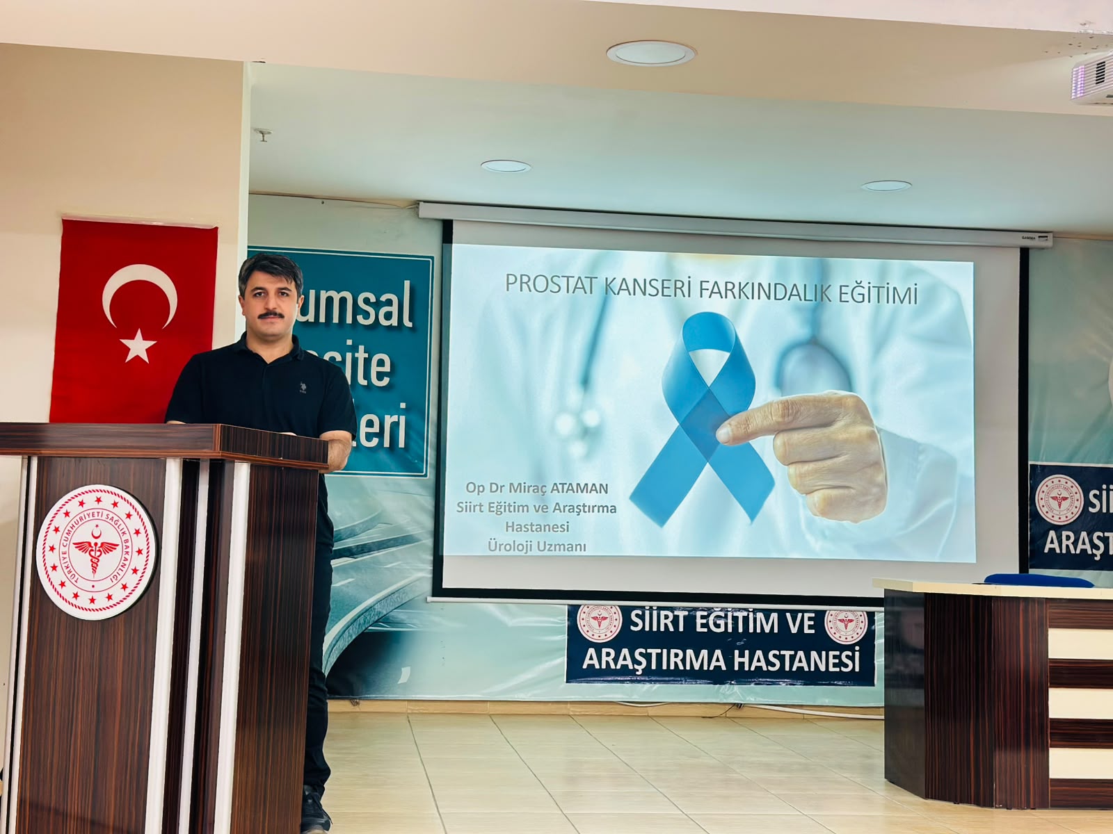 Siirt’te Sağlık Personeline Prostat Kanseri Eğitimi Verildi