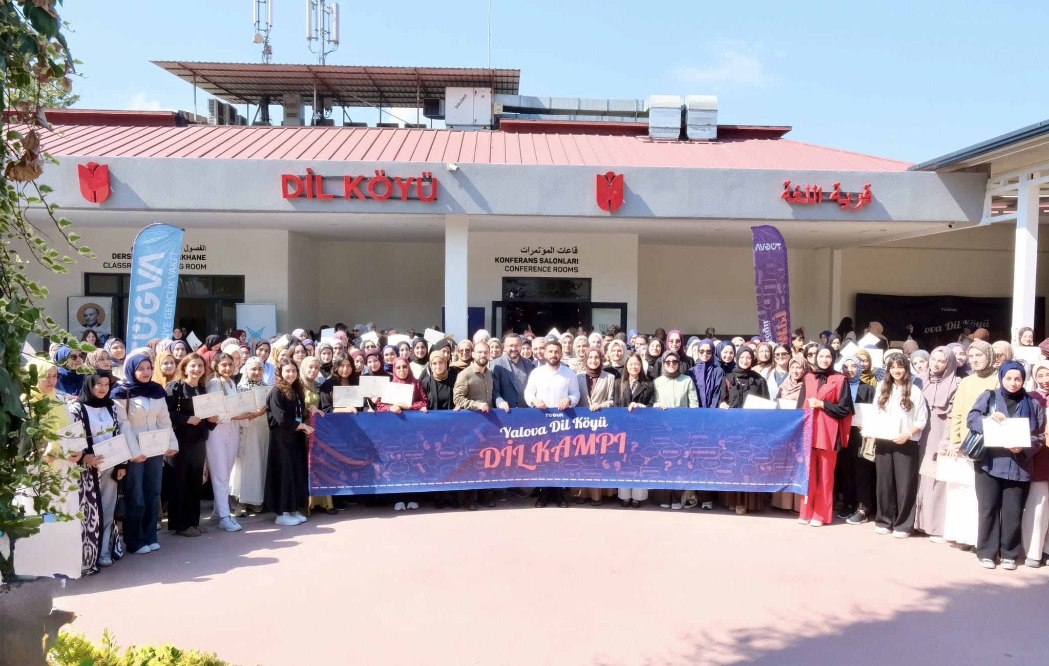TÜGVA Genel Başkanı İbrahim Beşinci Yalova Dil Köyü’nde Gençlerle Buluştu