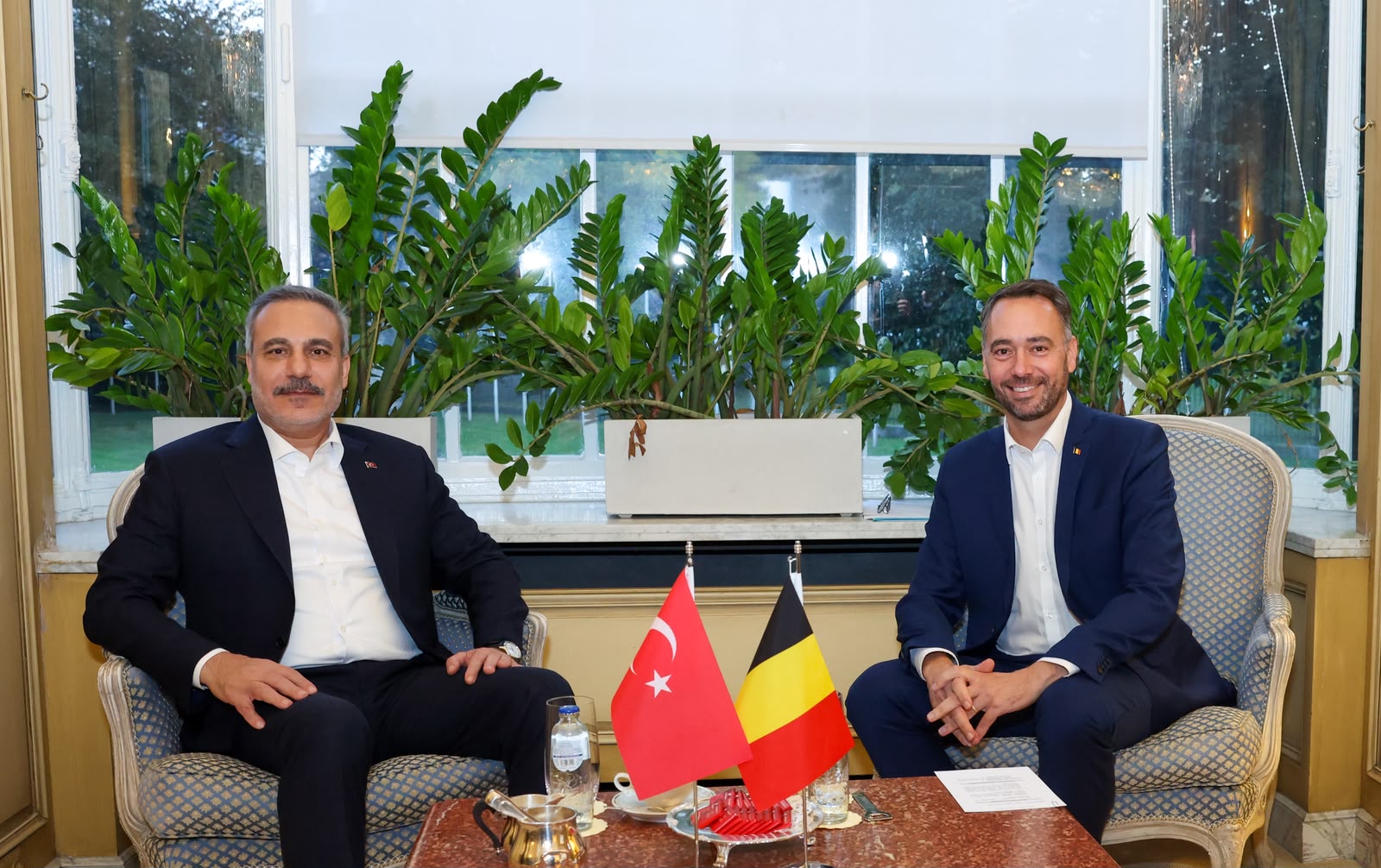 Bakan Fidan Brüksel’de Belçikalı Mevkidaşı İle Görüştü