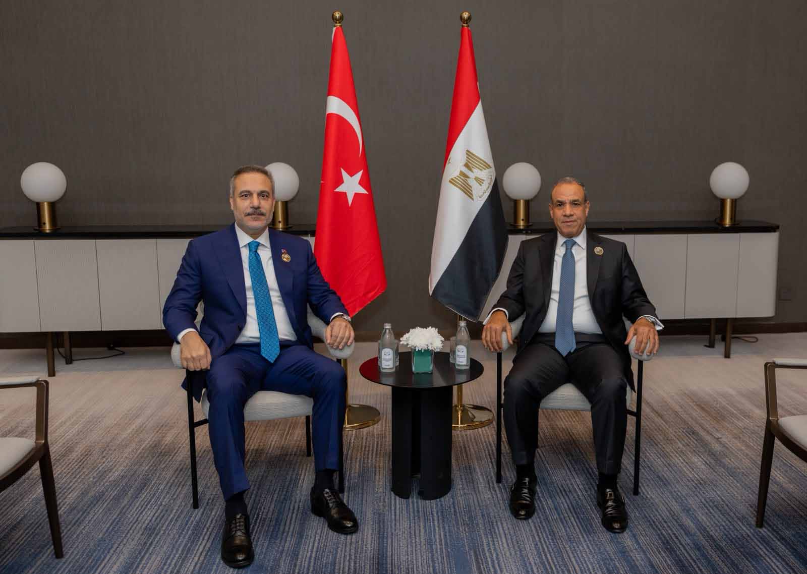 Bakan Fidan Bağdat’ta Mısırlı Mevkidaşıyla Görüştü