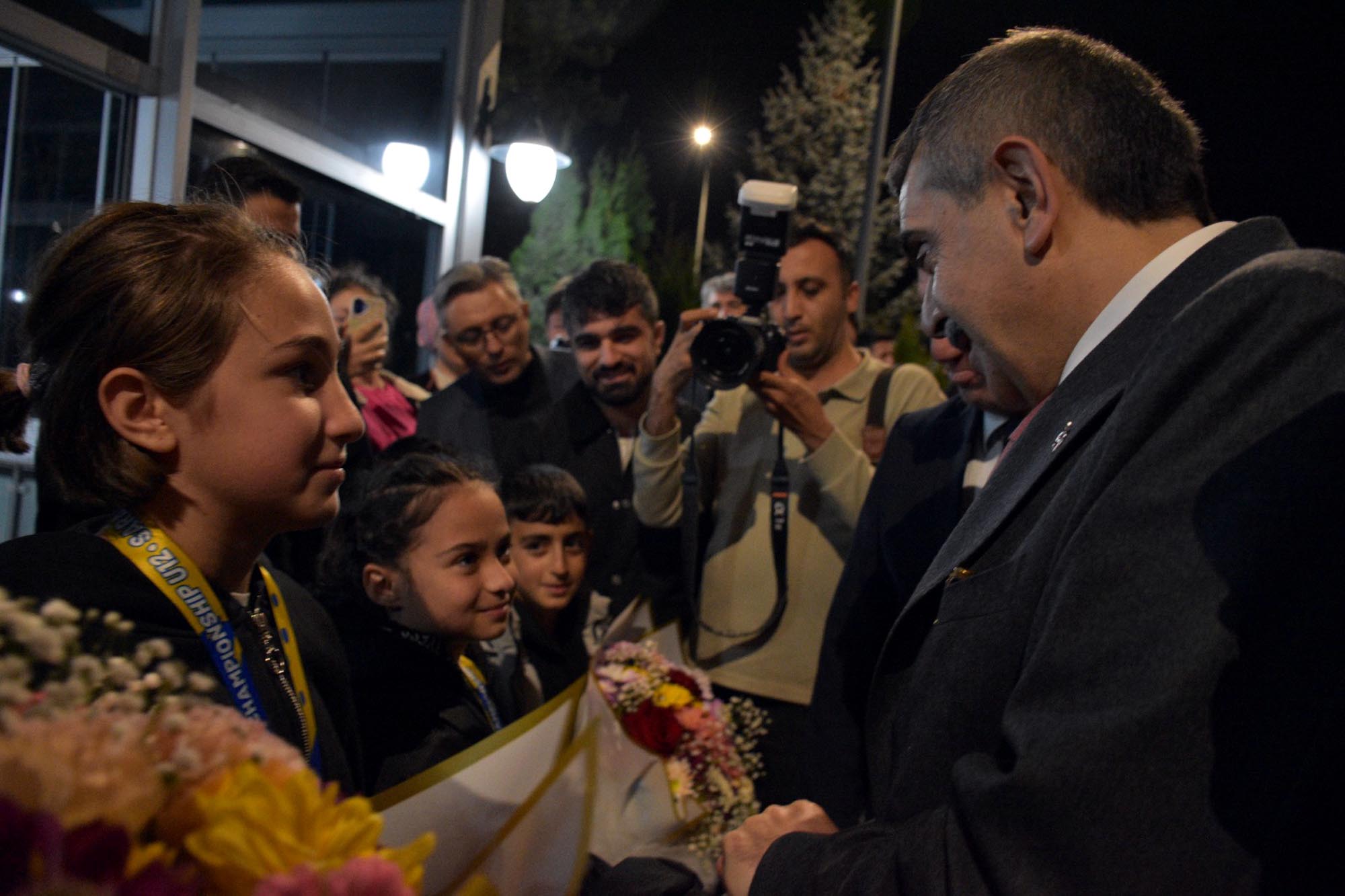Balkan Şampiyonu Judocular Erzurum’da Coşkuyla Karşılandı