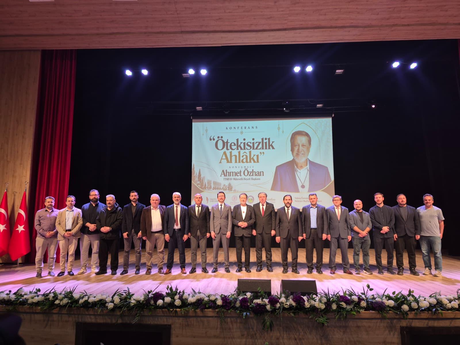 Yalova’da “Ötekisizlik Ahlakı” Konferansı Gerçekleştirildi